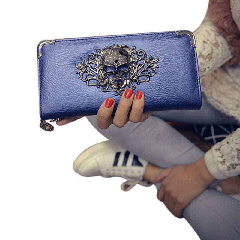 Retro punk wallet