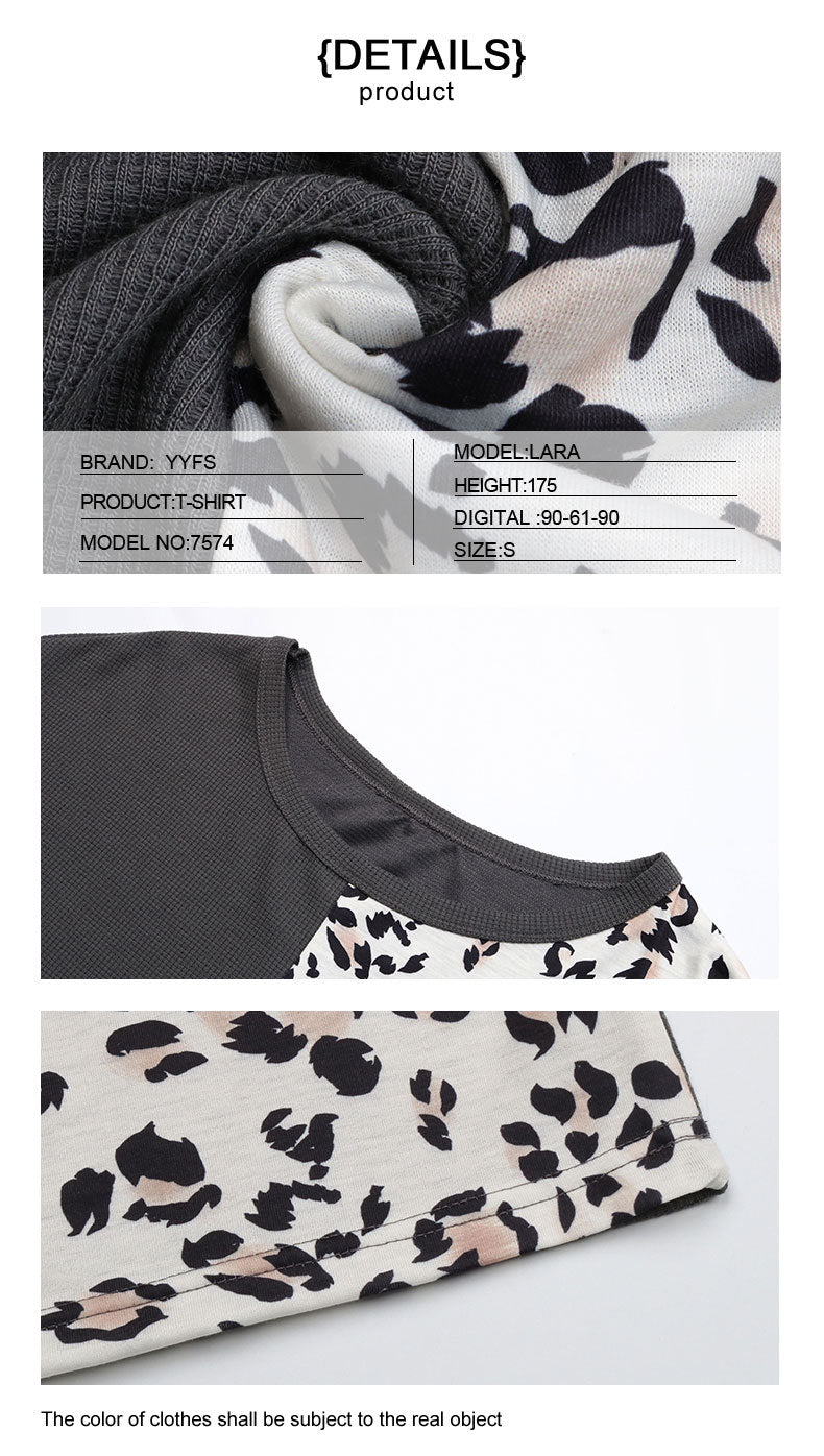 New European And American Autumn And Winter Stitching Waffle Knitted Pullover Sweater
