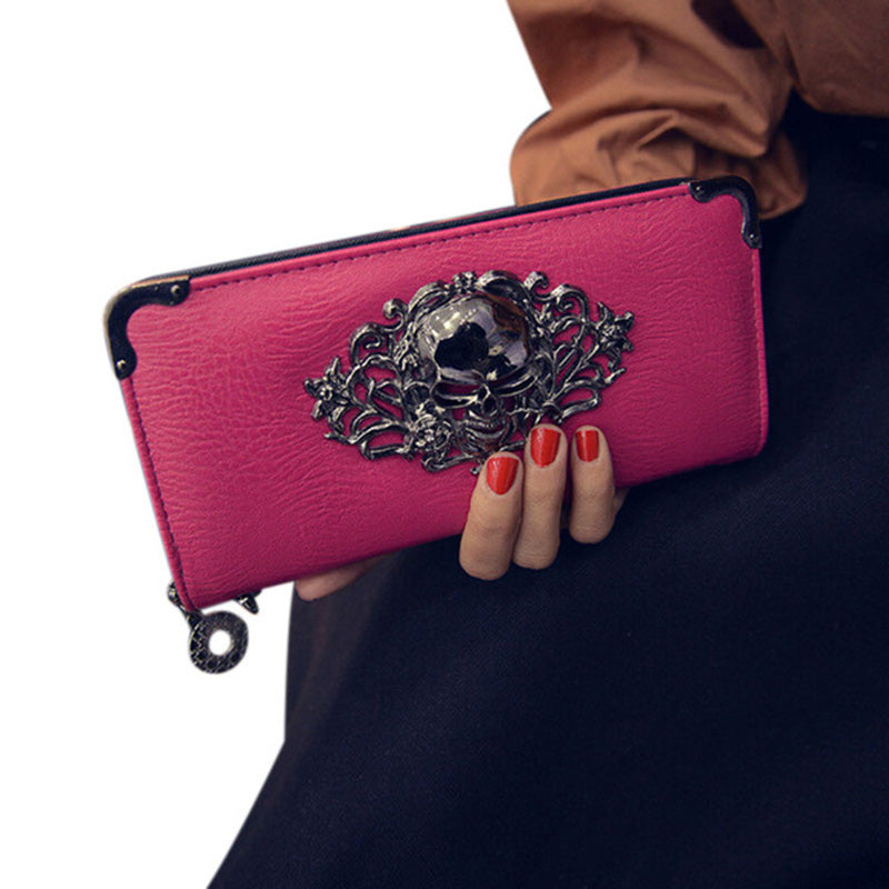 Retro punk wallet
