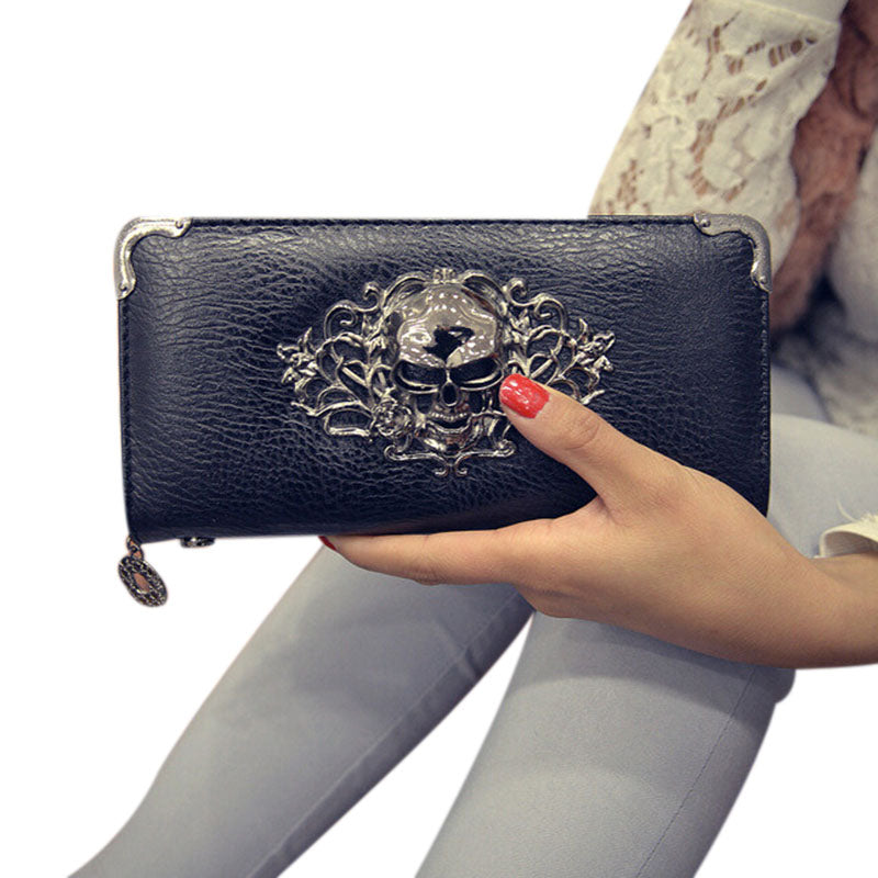 Retro punk wallet