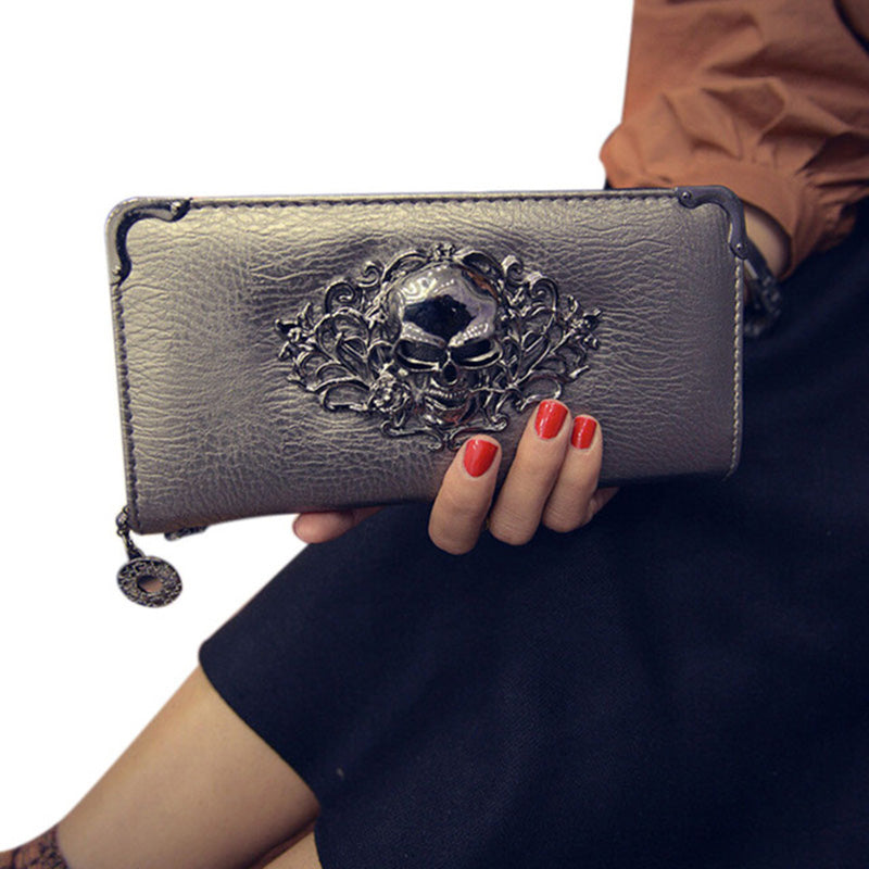 Retro punk wallet