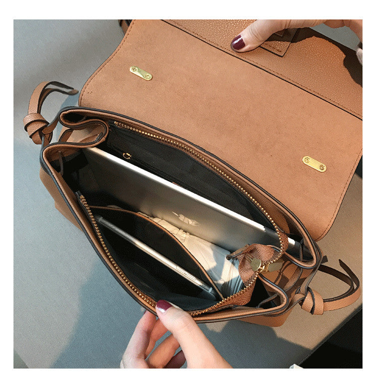 Women's Large-capacity Handbag Cowhide Leather Single-shoulder Bag