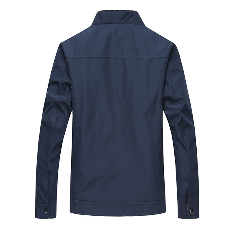 Casual Men's Jacket, Bomber, Solid Sportswear Men's Jackets
