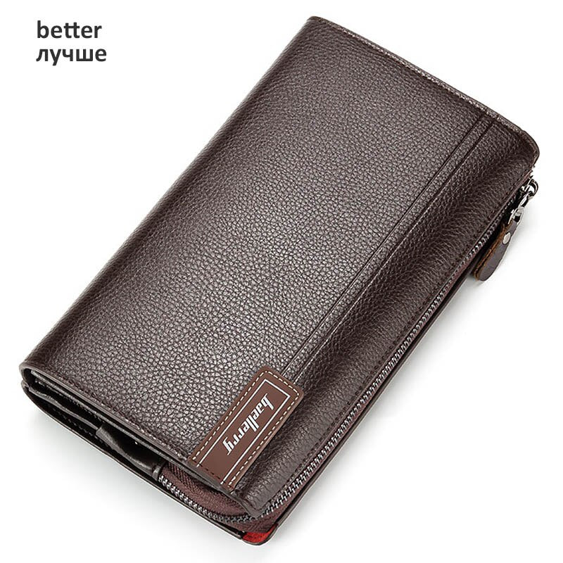 Men's Wallets, Cell Phone, Pass-card, High Quality Multifunction Wallet.