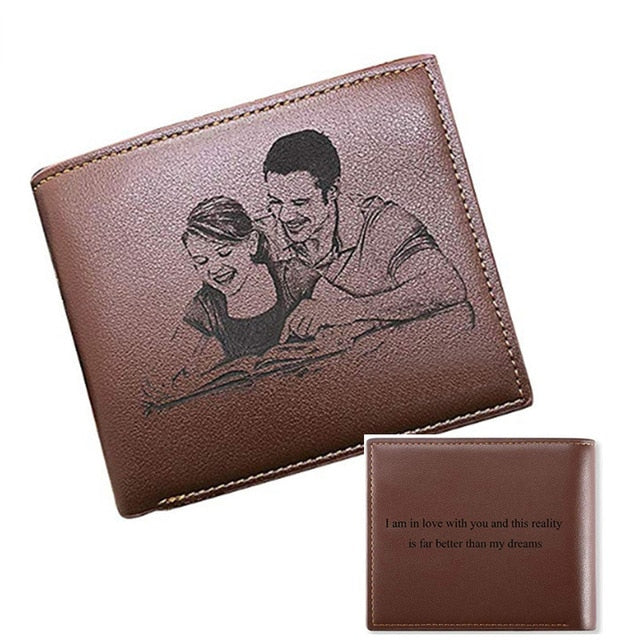 Men High Quality PU Leather Wallet.