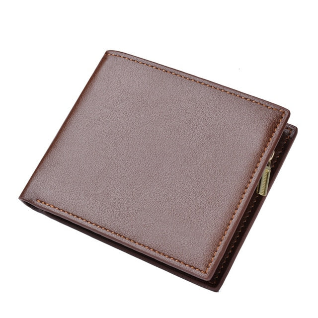 Men High Quality PU Leather Wallet.