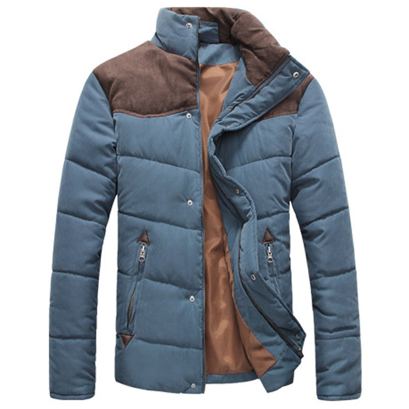 DIMUSI Men's Winter Jacket, Warm Casual Outerwear.