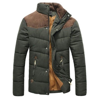 DIMUSI Men's Winter Jacket, Warm Casual Outerwear.