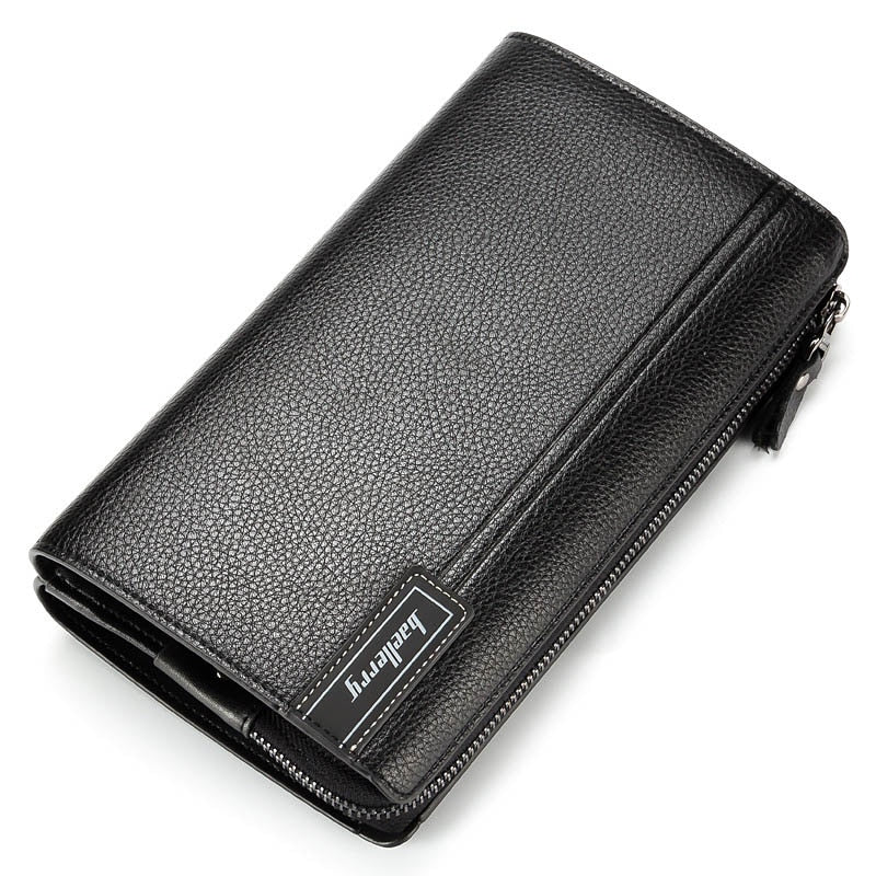 Men's Wallets, Cell Phone, Pass-card, High Quality Multifunction Wallet.