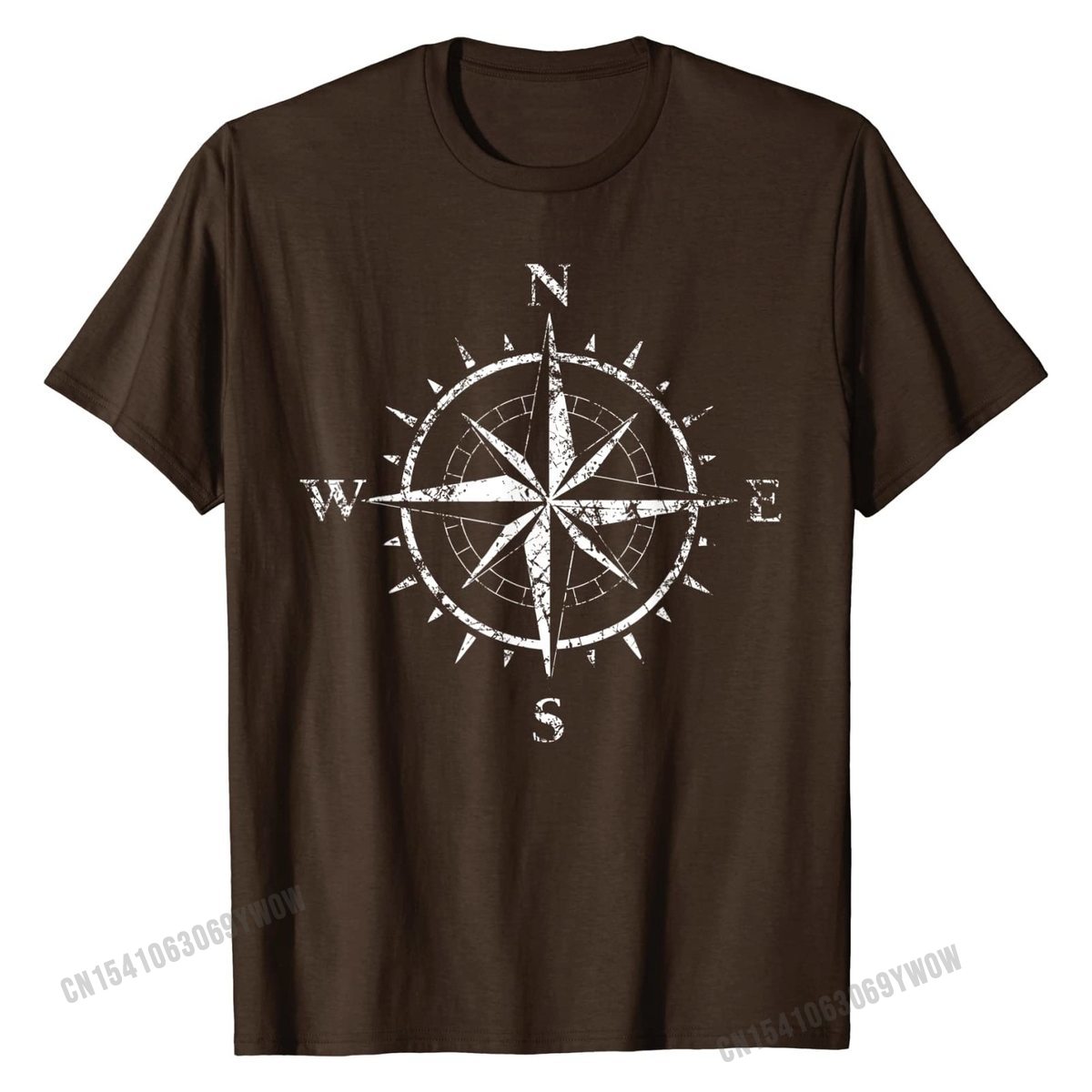 Compass Shirt, Wandering Traveler, Nomad, Vacation Sailing.
