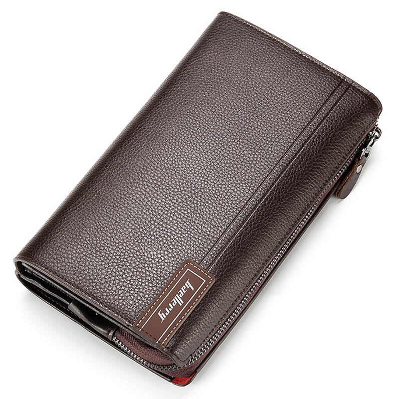 Men's Wallets, Cell Phone, Pass-card, High Quality Multifunction Wallet.