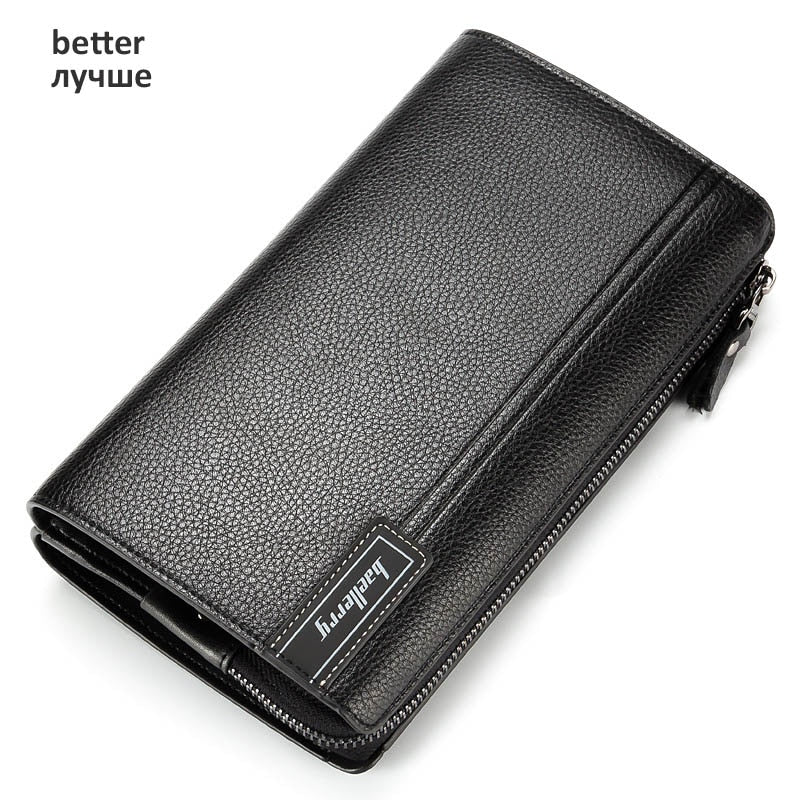 Men's Wallets, Cell Phone, Pass-card, High Quality Multifunction Wallet.