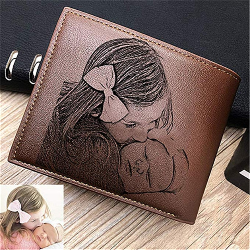 Men High Quality PU Leather Wallet.