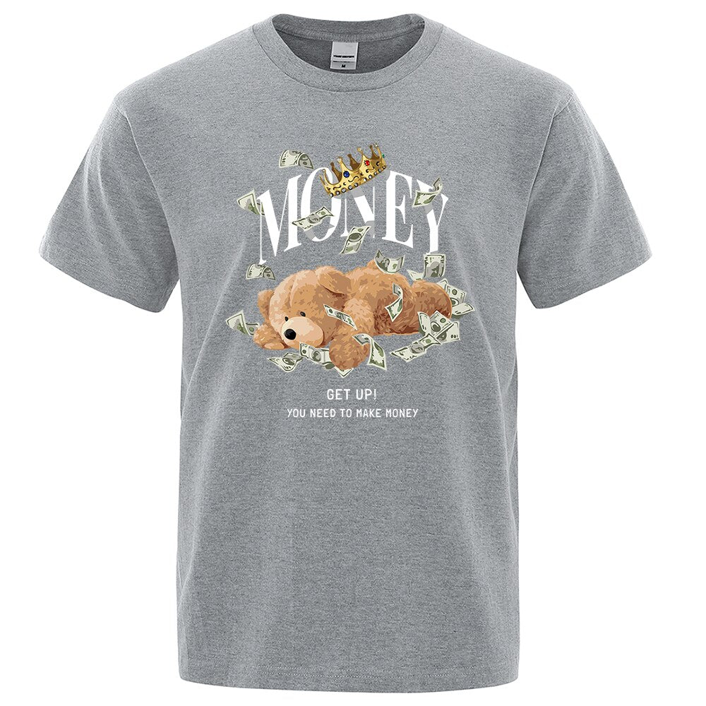 Teddy Bear T Shirt For Men, Quality Brand Tee Shirt.