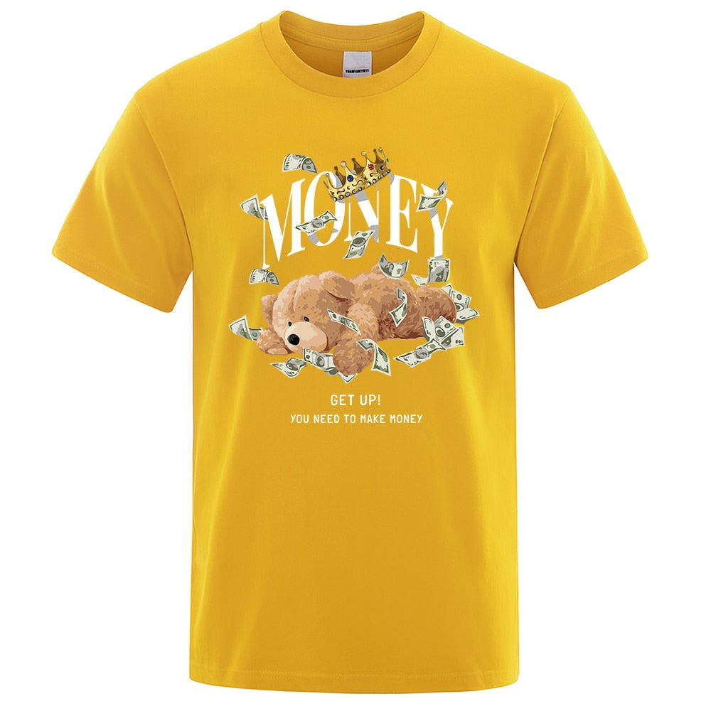 Teddy Bear T Shirt For Men, Quality Brand Tee Shirt.