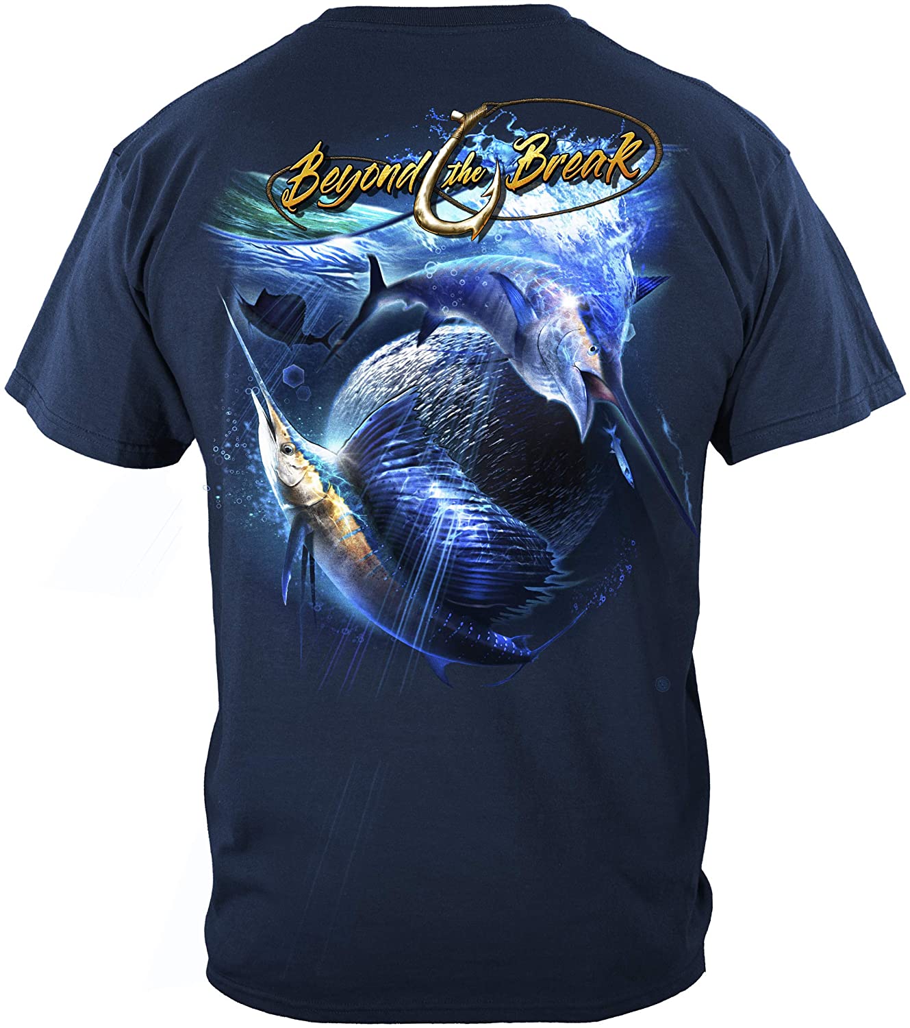 Fashion Fisherman Gift Sail Fish Baller Off Shore Fishing T-Shirt. Summer Cotton Short Sleeve O-Neck Men's T Shirt New S-3XL