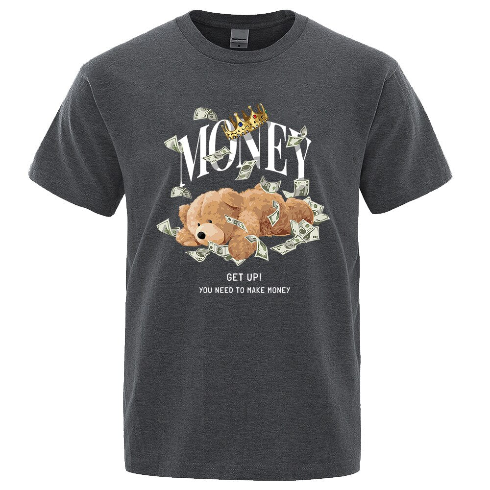 Teddy Bear T Shirt For Men, Quality Brand Tee Shirt.