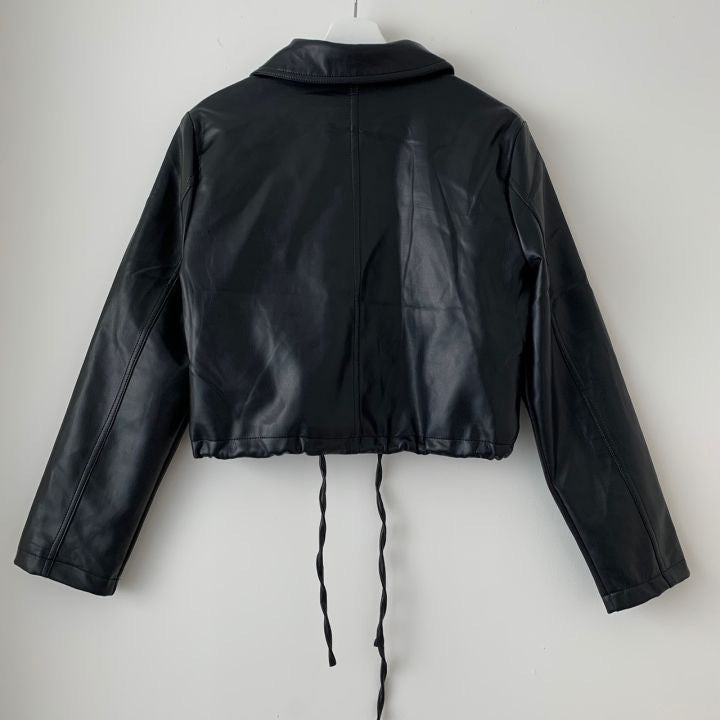 Women's Cool Autumn New Motorcycle Leather Jacket
