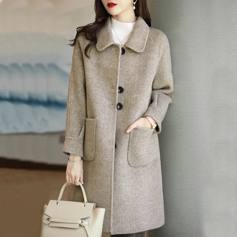 Ladies Long Winter Coat