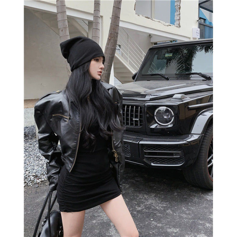 Ladies Loose And Short Design Jacket Top.