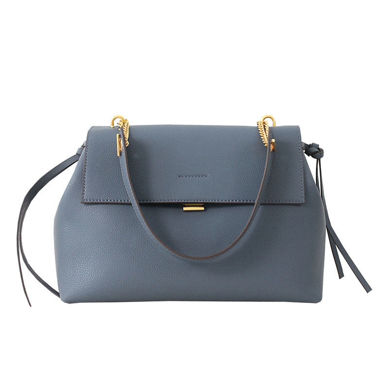 Women's Large-capacity Handbag Cowhide Leather Single-shoulder Bag