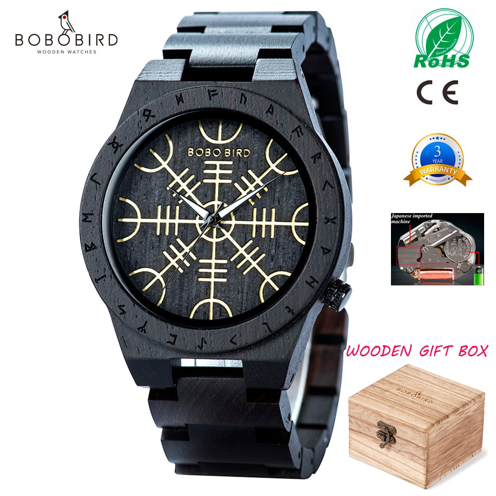 Handmade BOBO BIRD, Man/Women Watch.