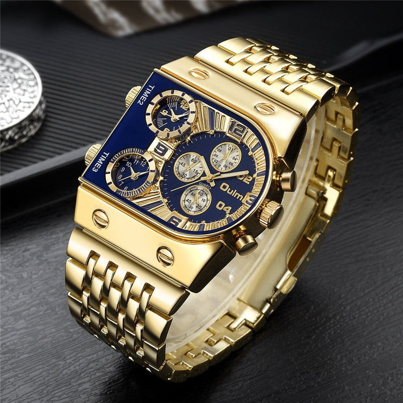 Men's Military Waterproof Wristwatch.