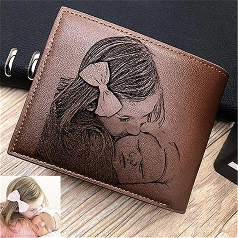 Men High Quality PU Leather Wallet.