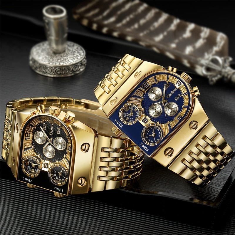 Men's Military Waterproof Wristwatch.