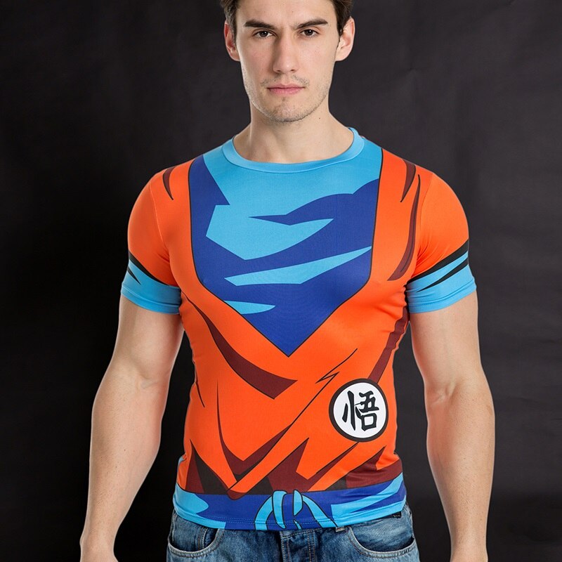 Bodybuilding Quick drying Compression Men's Shirts.