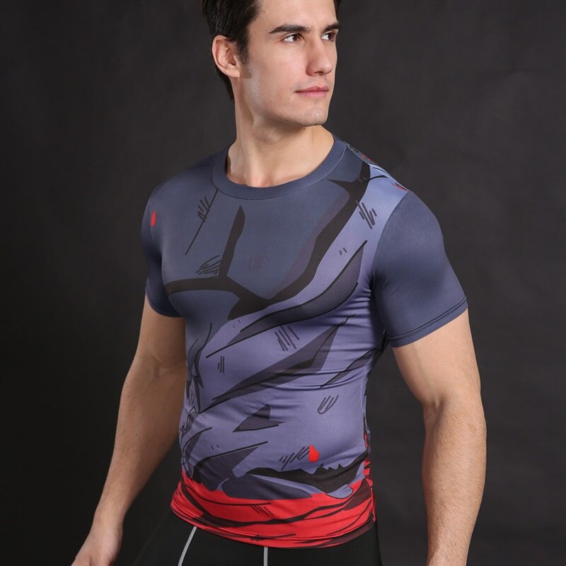 Bodybuilding Quick drying Compression Men's Shirts.