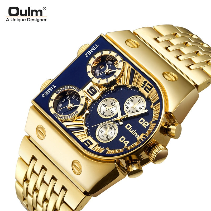 Men's Military Waterproof Wristwatch.