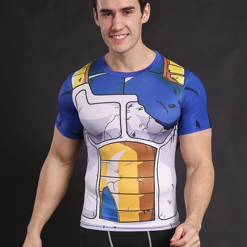 Bodybuilding Quick drying Compression Men's Shirts.