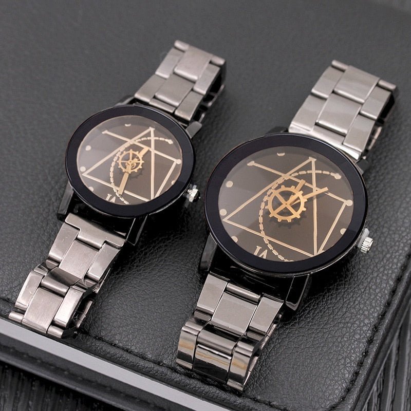 Splendid Original Brand Couple Watch Men's/Women's, Stainless Steel.