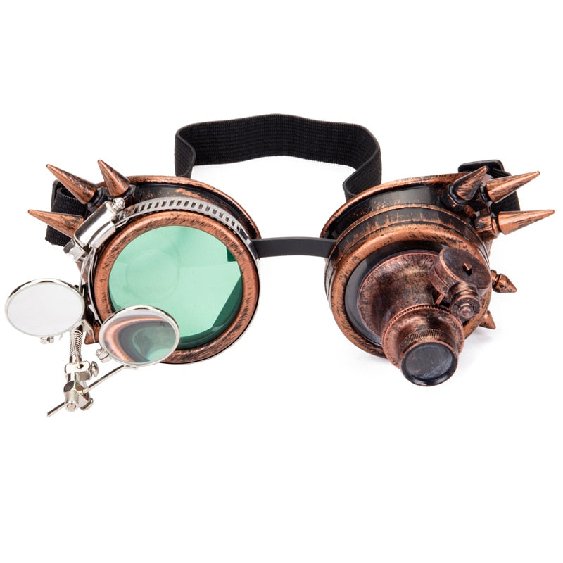 Men/Women steampunk Gothic googles Sunglass