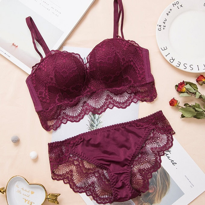 Comfortable Gathering Sexy Underwear Suit