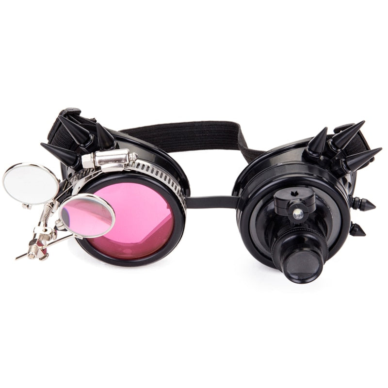 Men/Women steampunk Gothic googles Sunglass