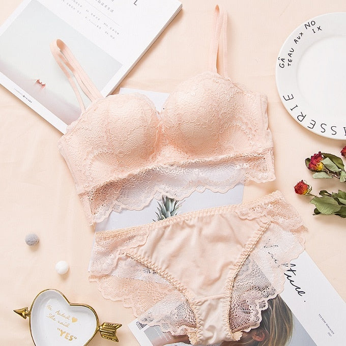 Comfortable Gathering Sexy Underwear Suit