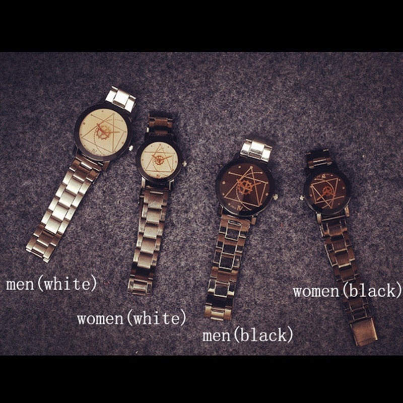 Splendid Original Brand Couple Watch Men's/Women's, Stainless Steel.