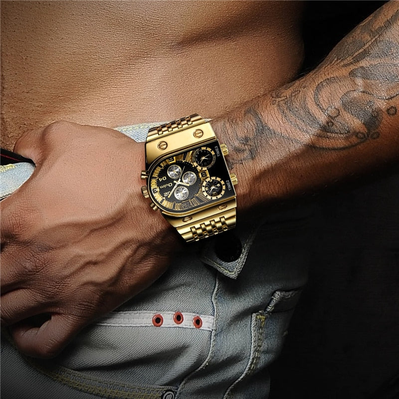 Men's Military Waterproof Wristwatch.