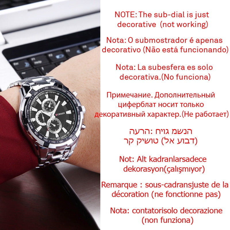Men's Waterproof Sport Watch