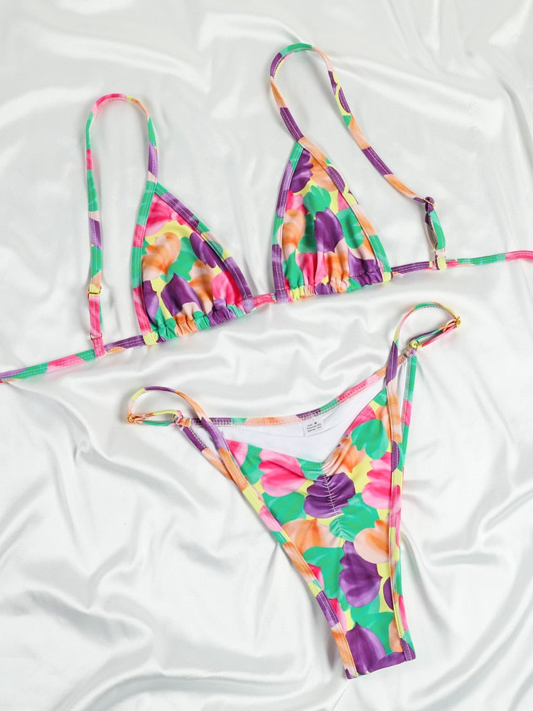 Bikini Set String Swimwear Women Swimsuit