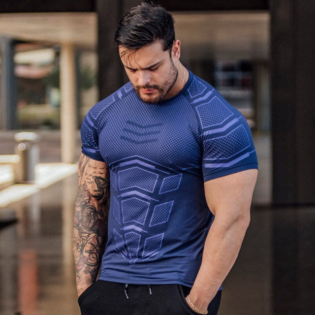 Compression Quick dry Men's T-shirt