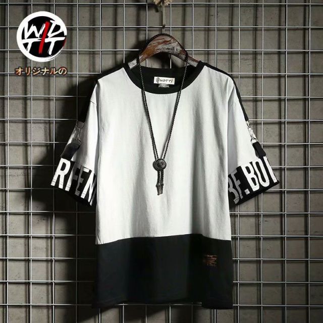 Men`s Street Style Lace Punk Gothic Pullover Designer Steampunk Hem Hip Hop Sweatshirts Shirts Tees