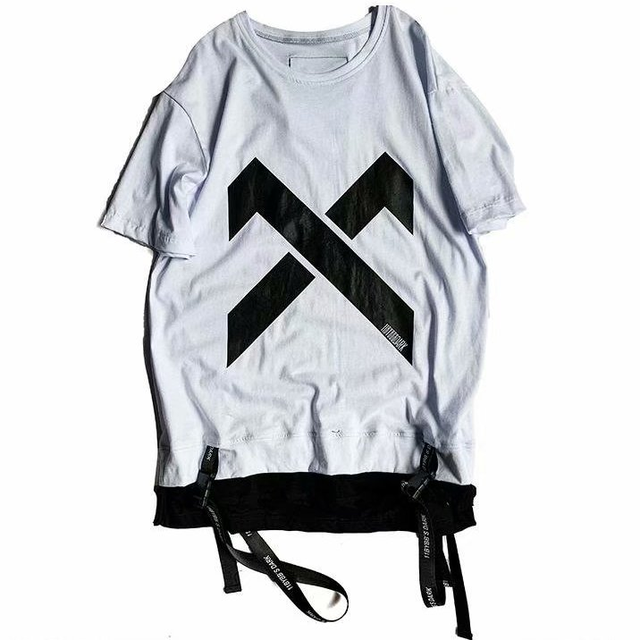 Men`s Street Style Lace Punk Gothic Pullover Designer Steampunk Hem Hip Hop Sweatshirts Shirts Tees