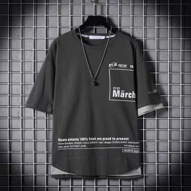 Men`s Street Style Lace Punk Gothic Pullover Designer Steampunk Hem Hip Hop Sweatshirts Shirts Tees