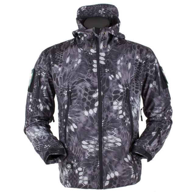 Men or Women's Outdoor Soft Shell Fleece, Windproof, Waterproof, Breathable & Thermal.