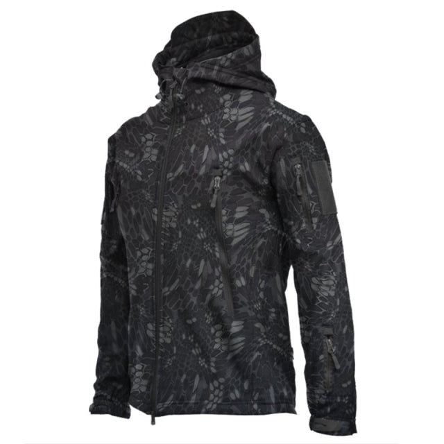 Men or Women's Outdoor Soft Shell Fleece, Windproof, Waterproof, Breathable & Thermal.
