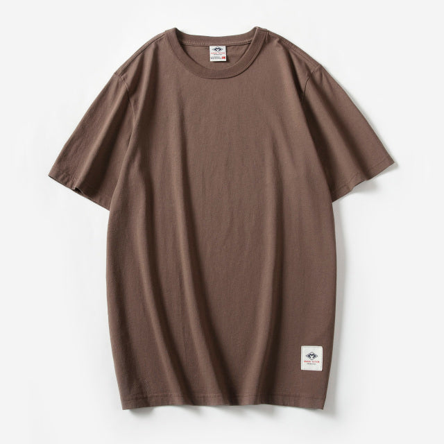 Men or Women's T shirt Solid Color Short Sleeve T Shirt.