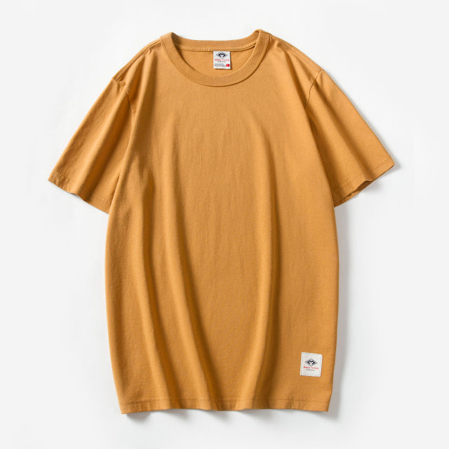 Men or Women's T shirt Solid Color Short Sleeve T Shirt.